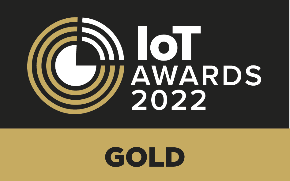 IOT Awards 2022 Stickers Gold