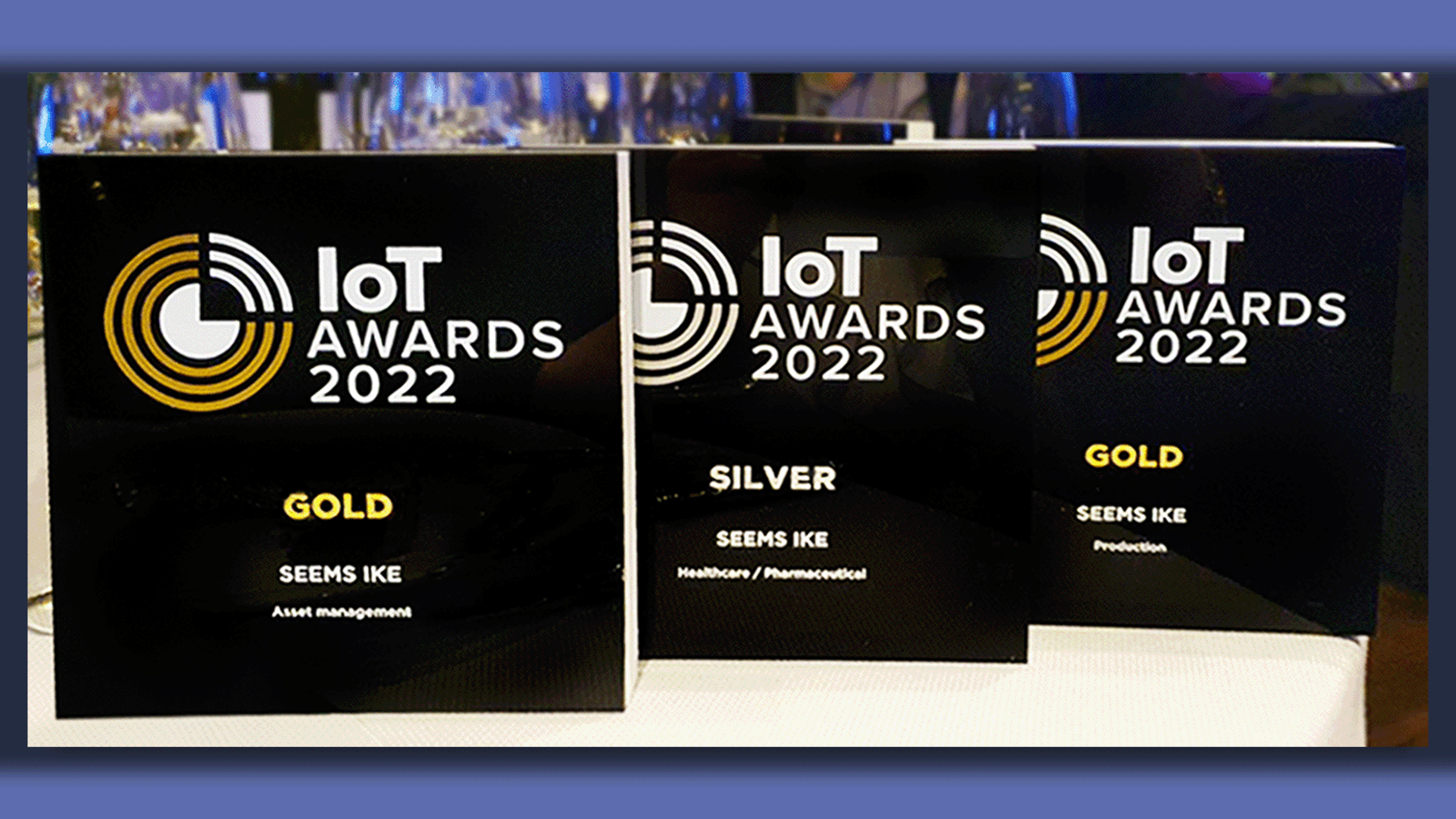 Three Awards for SEEMS at the IoT Awards 2022 